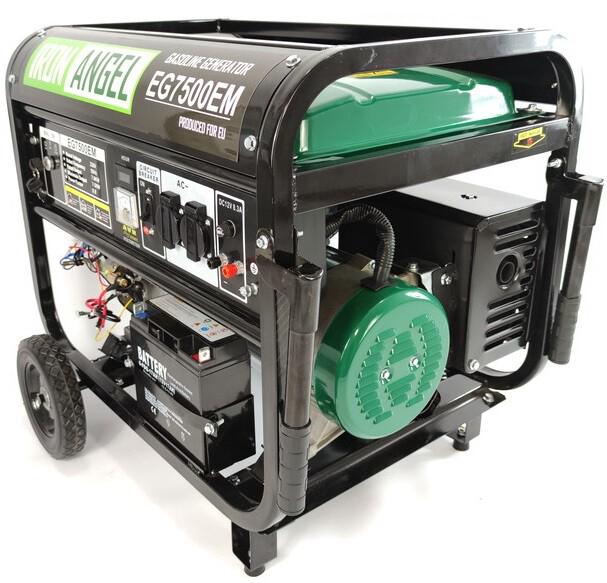 Бензиновий генератор Iron Angel EG 7500 EM
