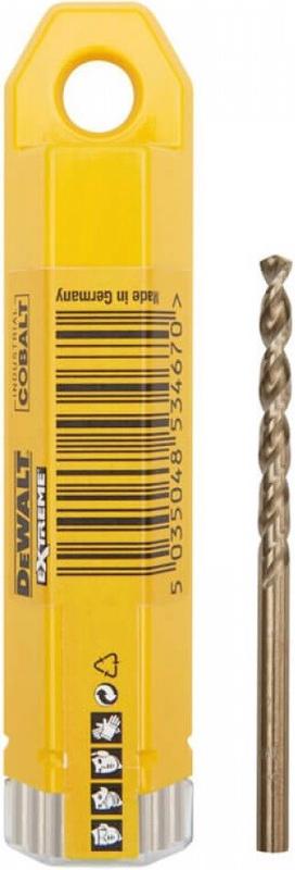 Свердло по металу DeWalt Extreme industrial cobalt HSS-CO (DT4918)