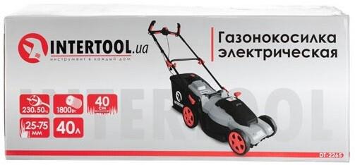 Газонокосарка електрична INTERTOOL DT-2265