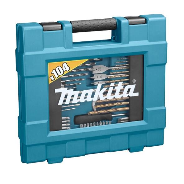 Комбінований набір Makita 104 предметів (D-31778)