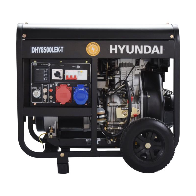 Дизельний генератор Hyundai DHY 8500LEK-T