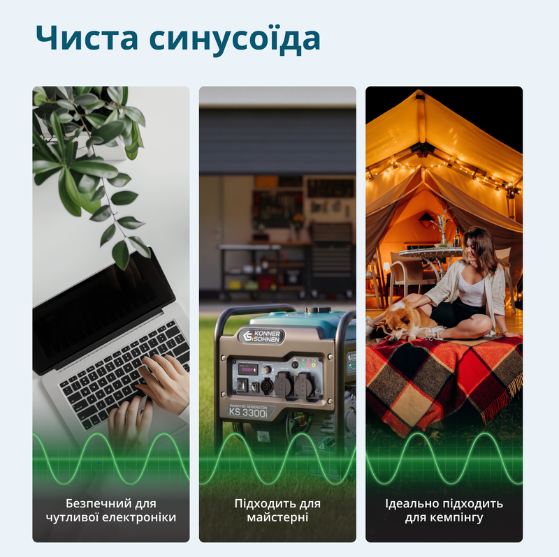 Інверторний генератор KS 3300i