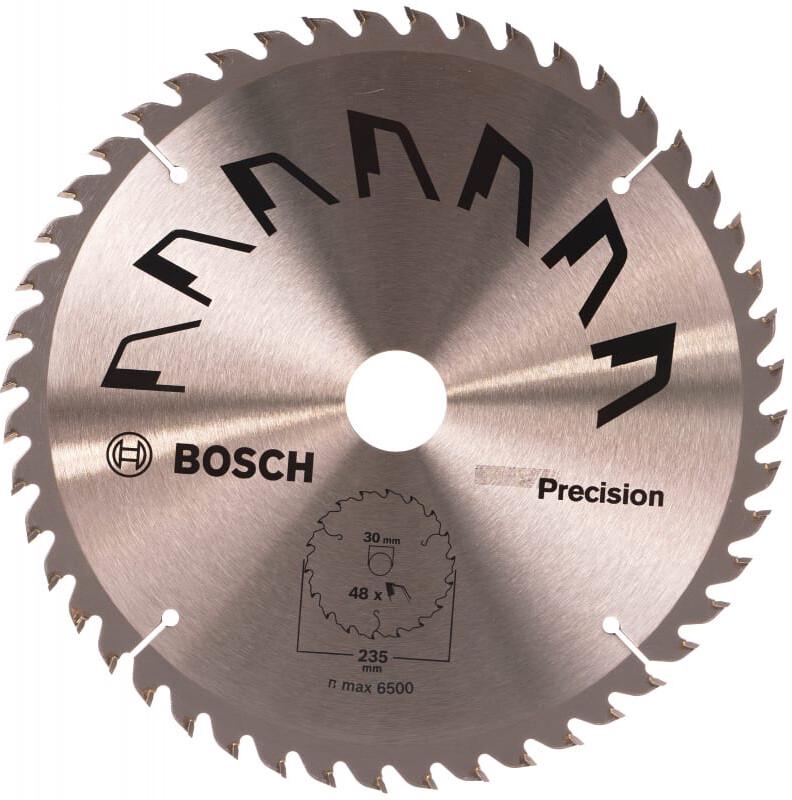Пиляльний диск Bosch PRECISION 235x30 мм, 48 зубів (2609256877)