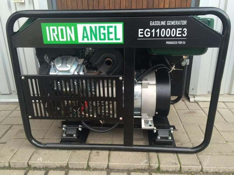 Генератор бензиновий Iron Angel EG 11000E3