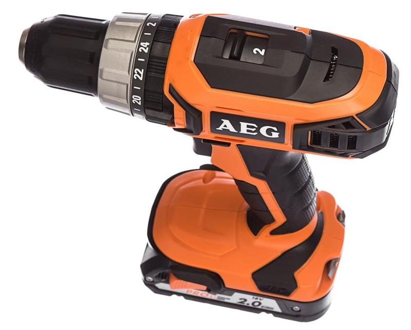 Дрель ударна акумуляторна AEG BSB18G3LI-202C (4935464103)