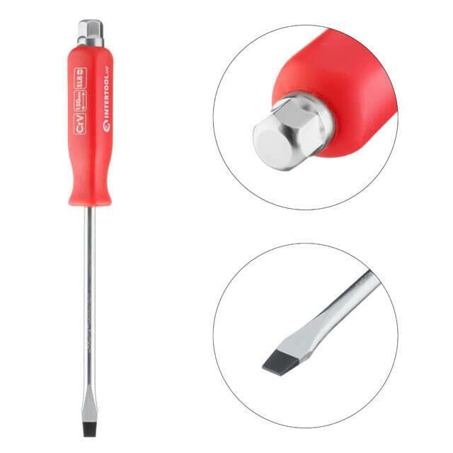 Викрутка ударна Intertool SL8х150 мм (HT-0484)