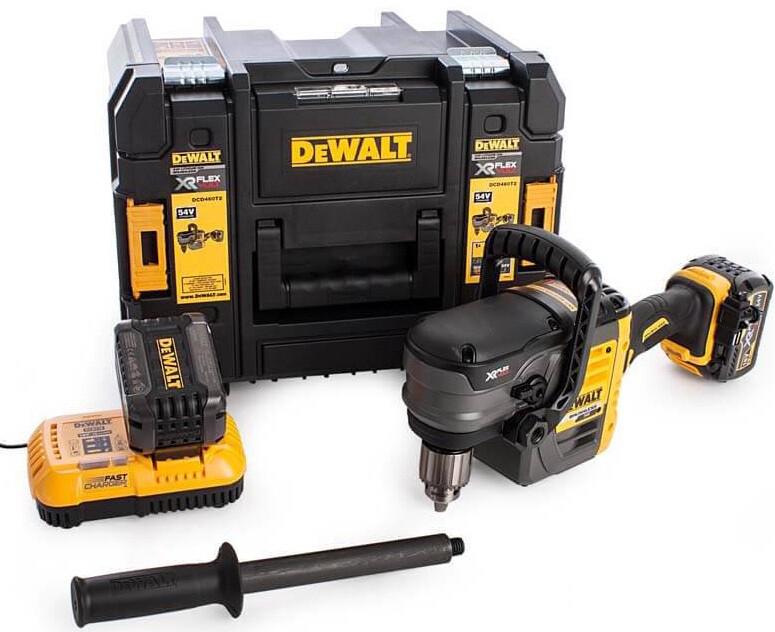 Кутовий акумуляторний дриль DeWALT XR FLEXVOLT DCD460T2