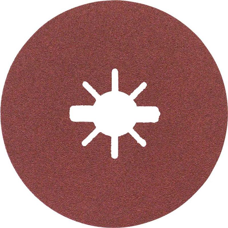 Фібровий шліфкруг Bosch R444 Expert For Metal 125мм G100 X-LOCK (2608619175)