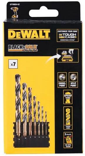 Касета зі свердлами по металу DeWalt DT70829