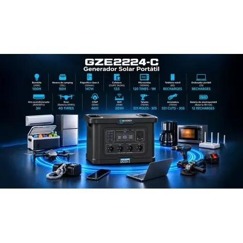 Зарядна станція GENERGY GZE-2224-C (2232 Вт·год)