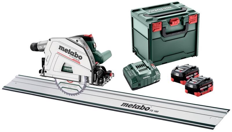 Акумуляторна погружная дискова пилка Metabo KT 18 LTX 66 BL Set АКБ, metaBOX (691172810)
