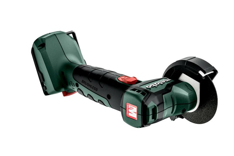 PowerMaxx CC 12 BL Акумуляторна Різак з безщітковім двигун, поворотною головкою, 20000 об/хв, диск 76 мм, М5 різьба шпинделя, 19мм Глибина різу, вага з 2.0Аг акумулятором 1.03 кг, 2x2.0Аг, SC 30, 2 x Cutting Disc Metal "Flexiarapid Super 76 x 1,0 x 10,0 m