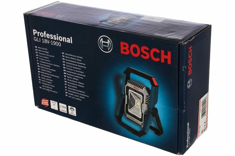 Акумуляторний ліхтар Bosch GLI 18V-1900 Solo (0601446400) (без АКБ та ЗП)