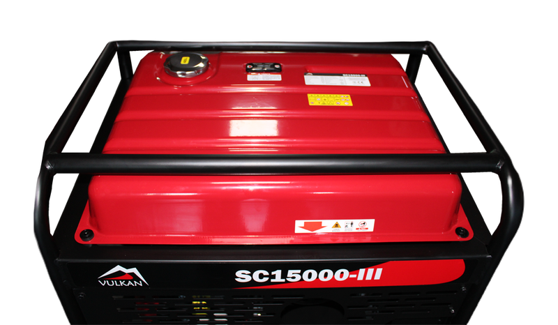 Генератор бензиновий 12 кВт Vulkan SC15000-III 34220