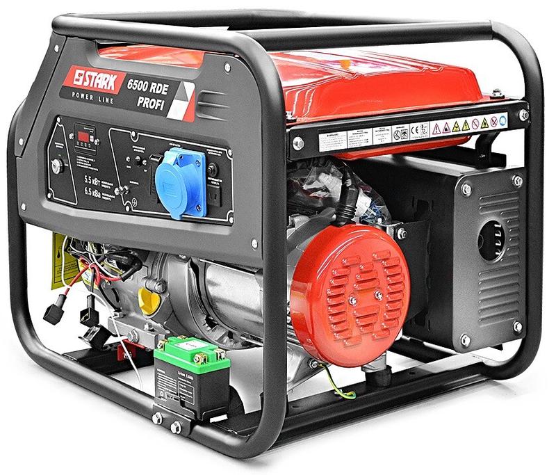 Бензогенератор Stark 6500 RDE PROFI