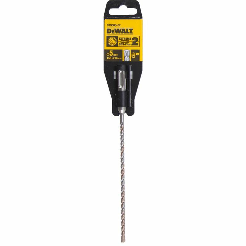 Бур DeWALT "SDS-Plus EXTREME2", 5 x150x210мм