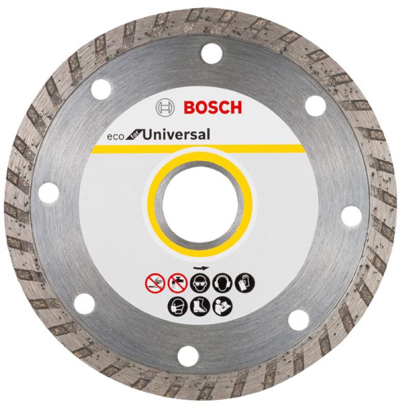 Диск алмазний Bosch ECO Universal Turbo 115х22.23 мм, 10 шт. (2608615045)