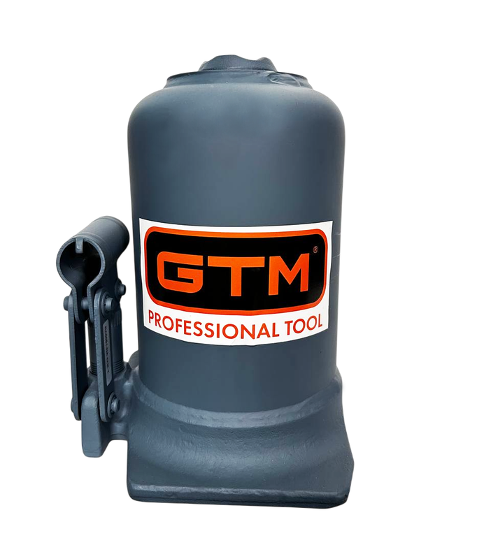 Домкрат гідравлічний пляшковий 12т GTM TH812001 двоштоковий 32922