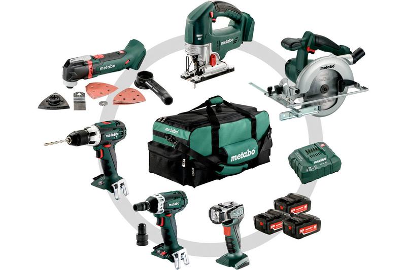 Набір Metabo Combo Set деревообробний 6.1 (691007000)