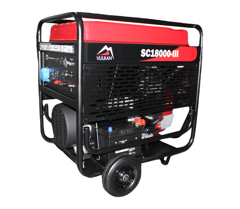 Генератор бензиновий 15 кВт Vulkan SC18000-III 34214