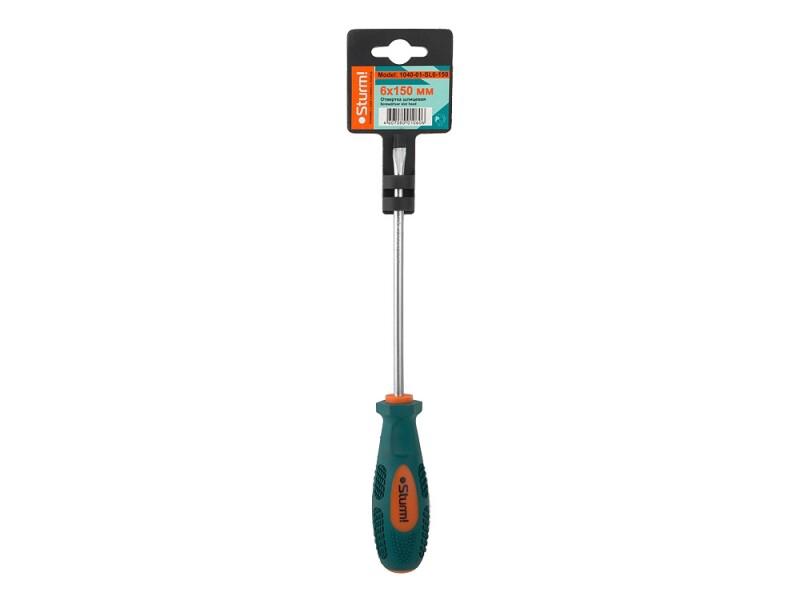 Викрутка шліцева Sturm 1040-01-SL6-150
