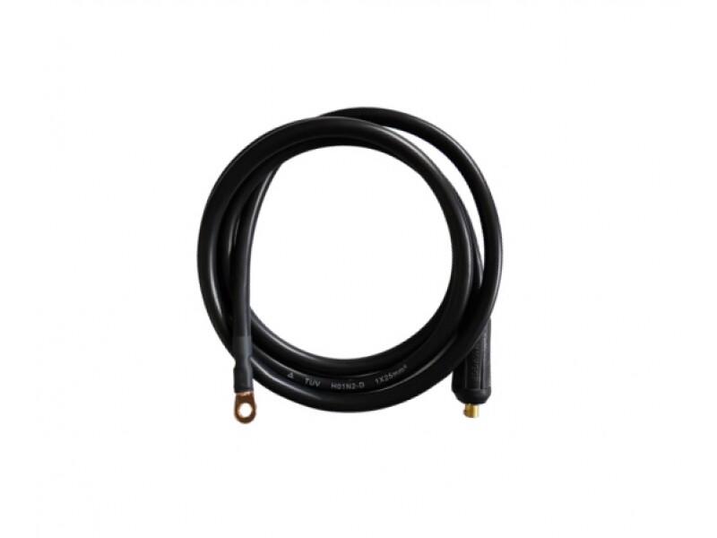 Зварювальний кабель Sturm багатожильний 2м 16мм2 з вилкою 10-25мм (AWK-2160)