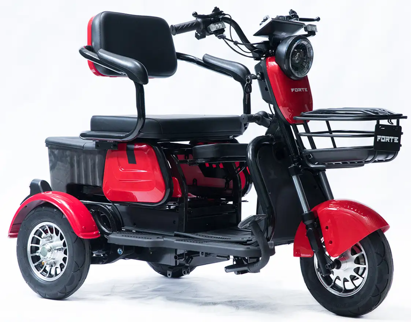 Акумуляторний трицикл Forte Family-P600 (червоний) (145226)