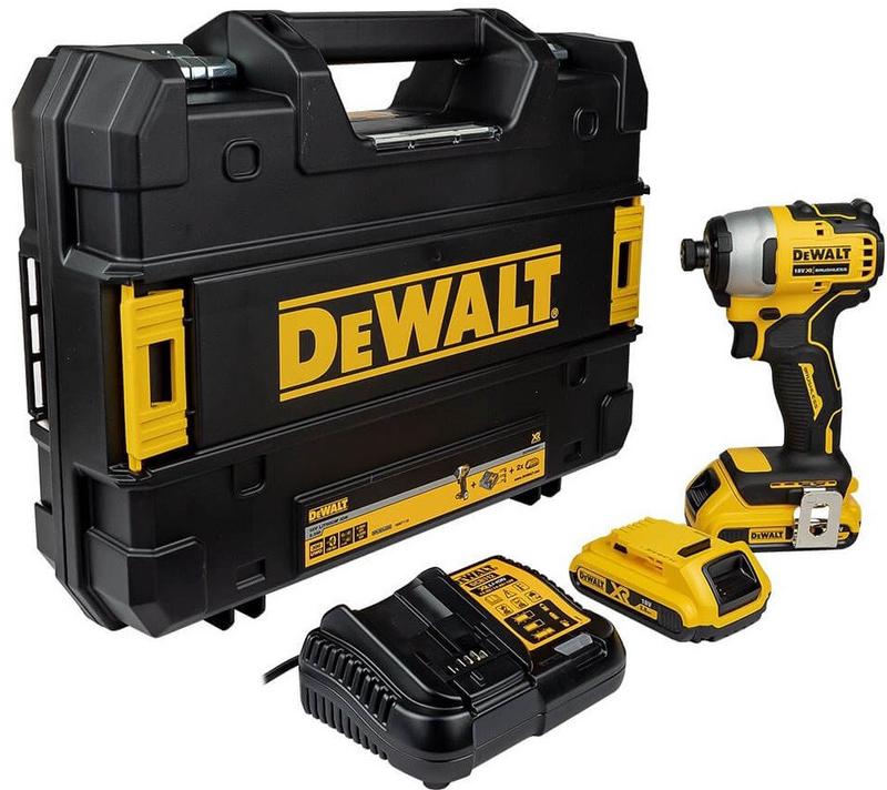 Шурупокрут акумуляторний ударний безщітковий DeWALT DCF809D2T