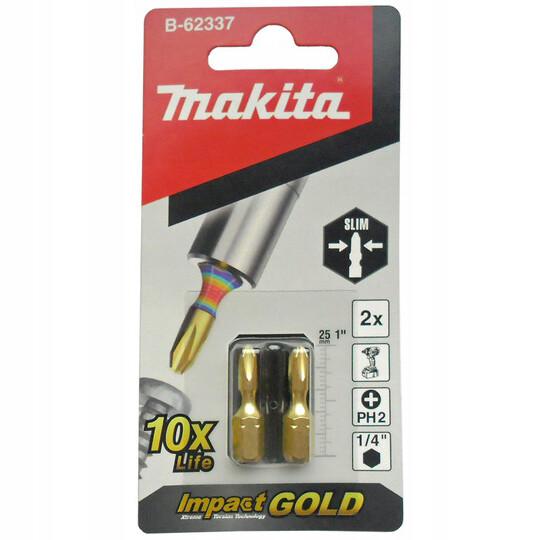 Торсіонна біта Makita Impact Gold Super Slim PH2 (B-62337)