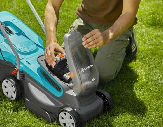 Газонокосарка акумумуляторна Gardena PowerMax 32/36V (14621-20.000.00)