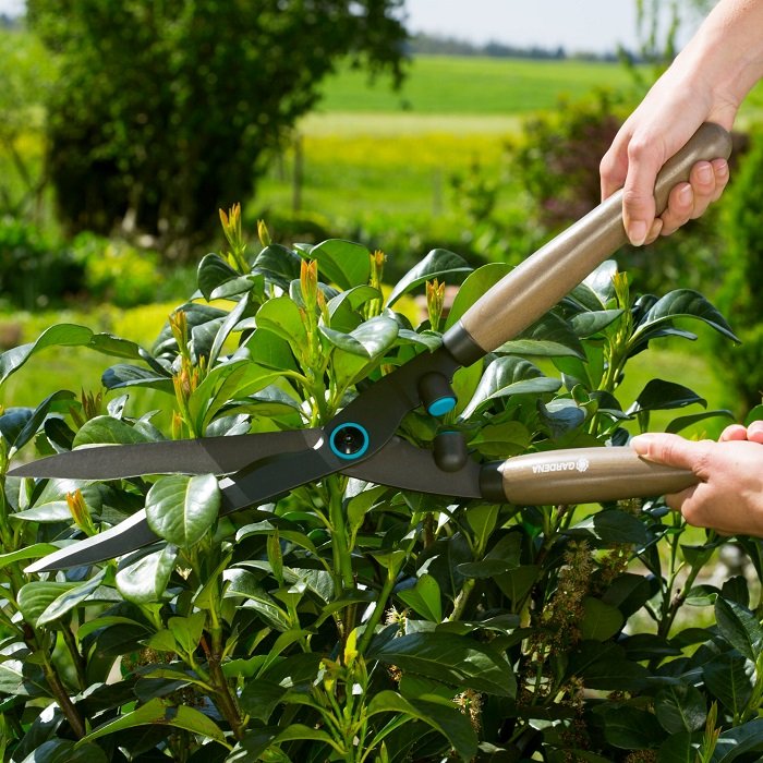 Ножиці для живоплоту механічні Gardena NatureCut та секатор EasyCut до 20 мм (12300-30)