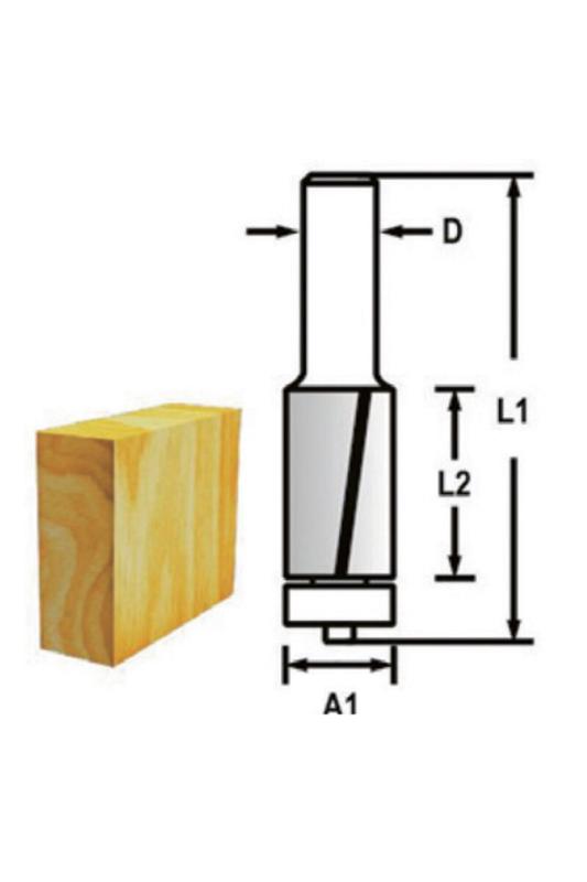 Фреза окантовочна Makita D-47765
