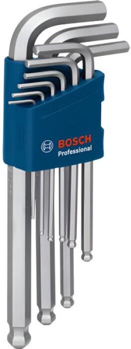 Набір шестигранних ключів Bosch Professional 9 шт. (1600A01TH5)