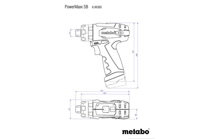 Набір Metabo Combo Set 2.5 10.8 V
