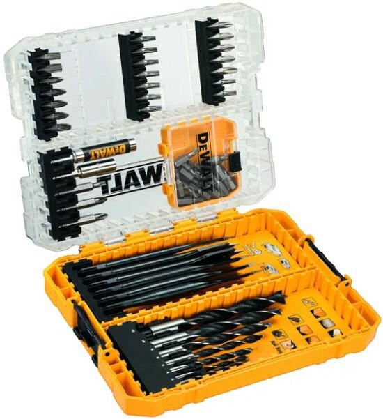 Набір універсальний DeWALT, 57 шт, кейс Tough Case