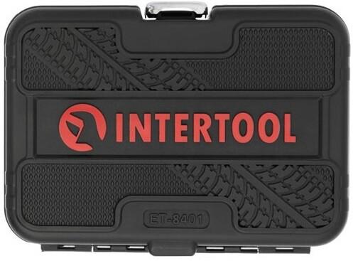 Набір біт Intertool STORM TORX 1/2 "T20-T60, 100 мм" S2 (ET-8401)