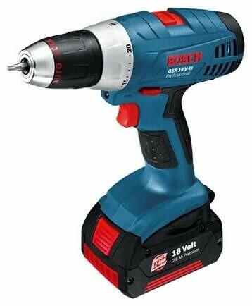 Акумуляторний шурупокрут Ni Bosch GSR 18 V-LI (060186610H)