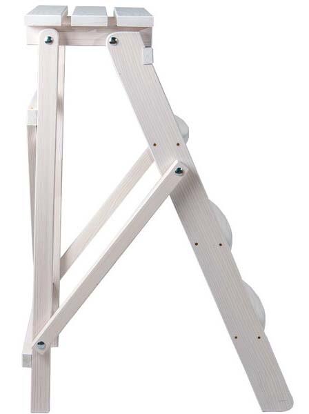 Дерев'яна драбина VIRASTAR PINE WHITE 4 ступені (WSL00103)