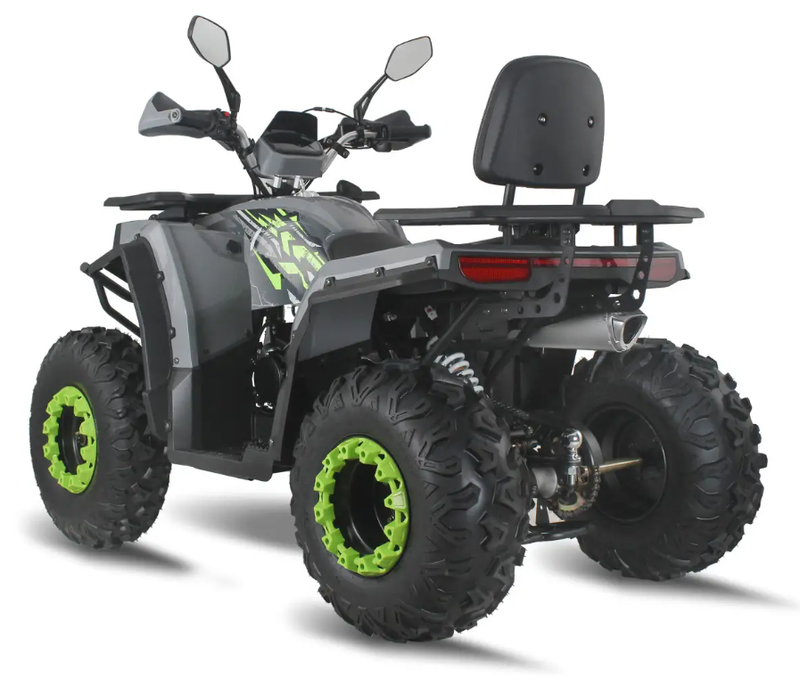 Квадроцикл Forte ATV200G (зелено-сірий) (133190)