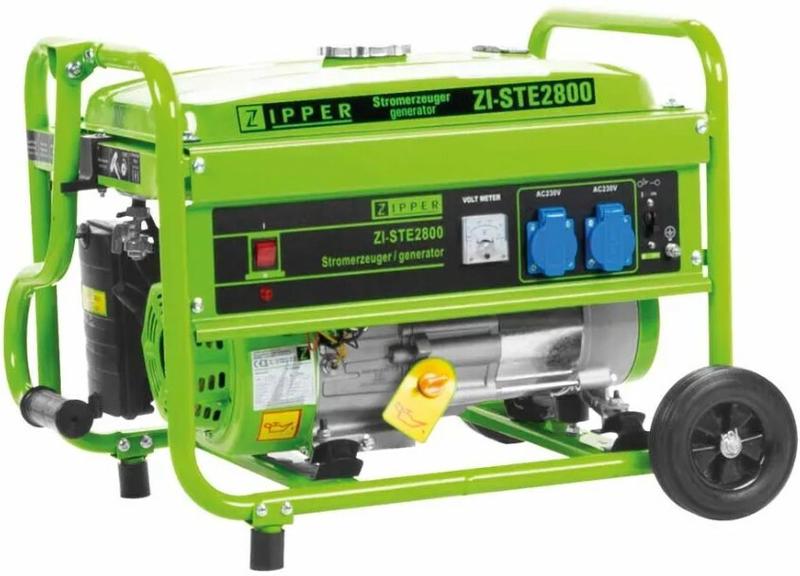 Двопаливний генератор Zipper ZI-STE2800 ГАЗ-БЕНЗИН