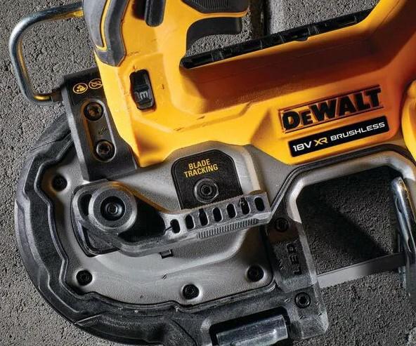 Пила стрічкова DeWALT DCS377NT (без АКБ та ЗП)