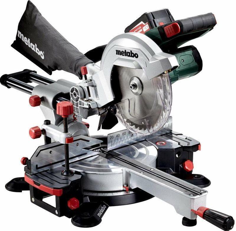 Акумуляторна пила торцювальна Metabo KGS 18 LTX 216 (619001650)
