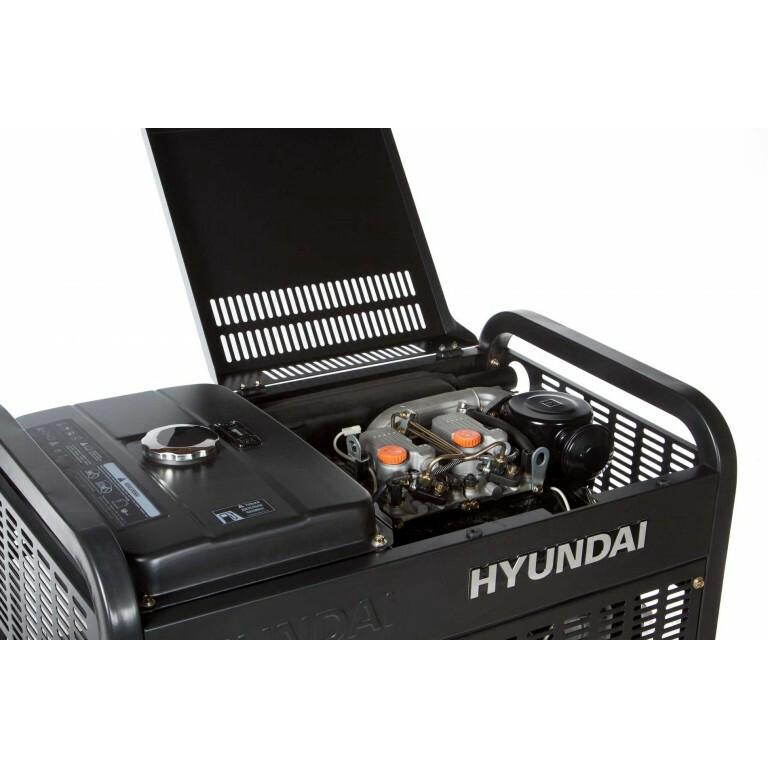 Дизельний генератор Hyundai DHY 12000LE