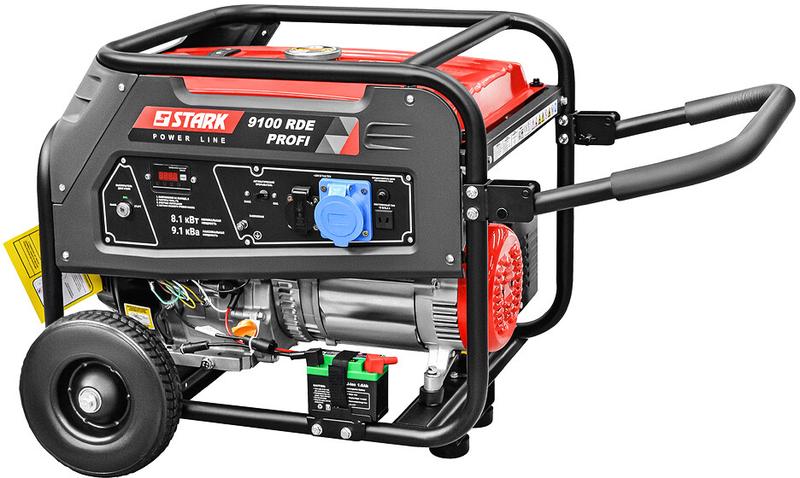 Бензиновий генератор Stark 9100 RDE PROFI
