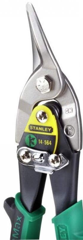 Ножиці по металу STANLEY "FatMax Aviation Offset" 1,2 мм - 0,7 мм, 250 мм (2-14-564)
