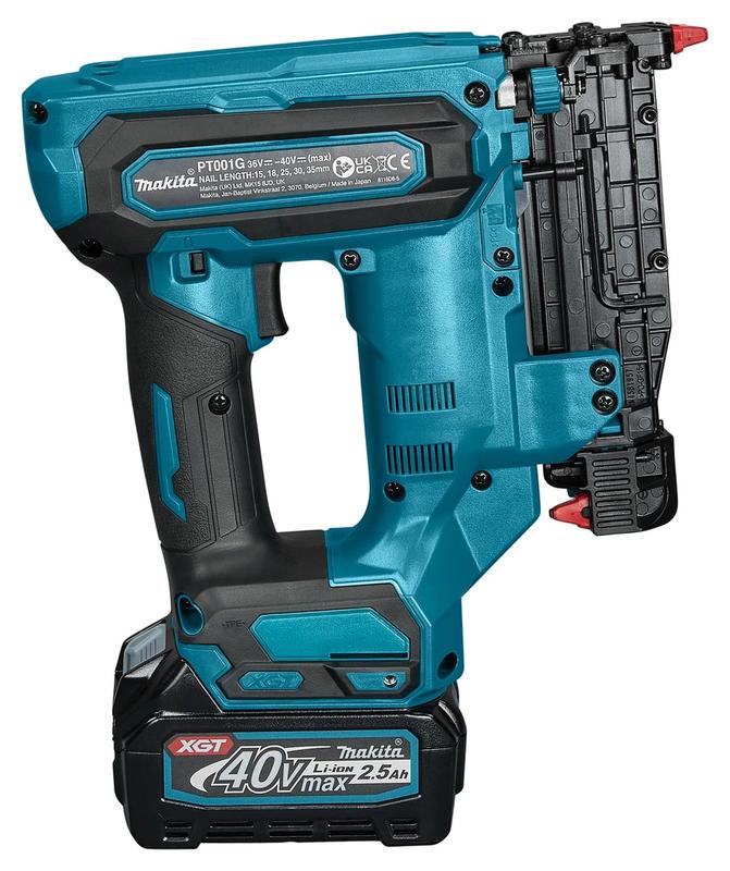 Акумуляторний штифтозабивний пістолет Makita XGT PT001GD101 (з АКБ і ЗП)