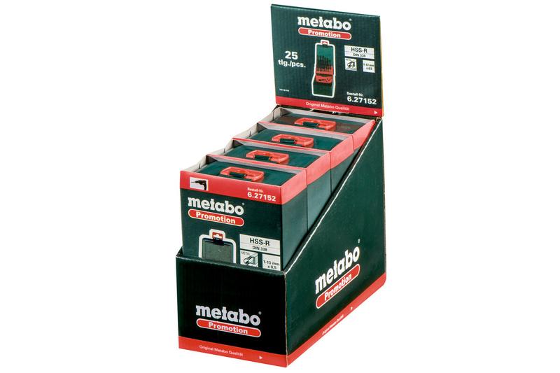Набір свердл Metabo HSS-R, 1-13 x 0,5 мм (627152000)