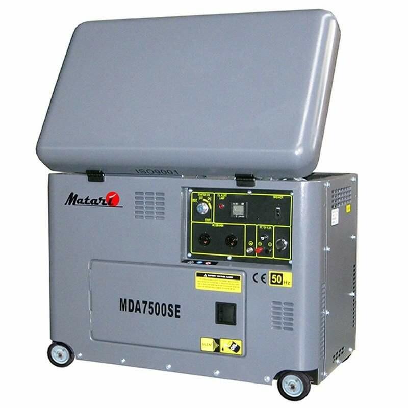 Дизельний генератор MATARI MDA 7500 SE