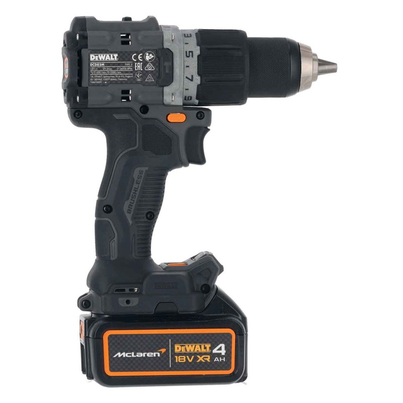 Дриль-шурупокрут ударний McLaren F1 TEAM LIMITED EDITION DeWALT DCD85MM2T