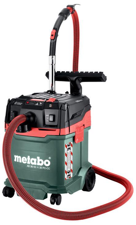 Акумуляторний пилосос Metabo AS 36-18 H 30 PC-CC (без АКБ і ЗП) (602075850)